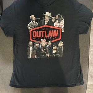 Outlaw Music Festival Black Kids T-Shirt